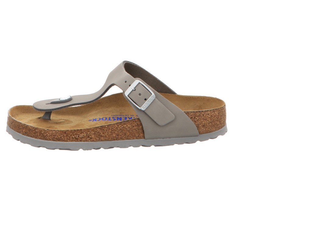 BIRKENSTOCK Klassische Sandalen grau Gizeh N