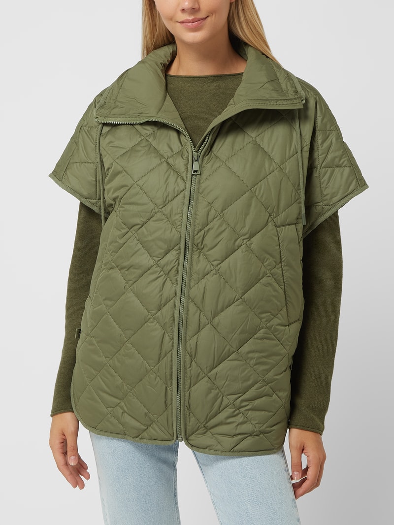 Steppweste mit Wattierung in khaki