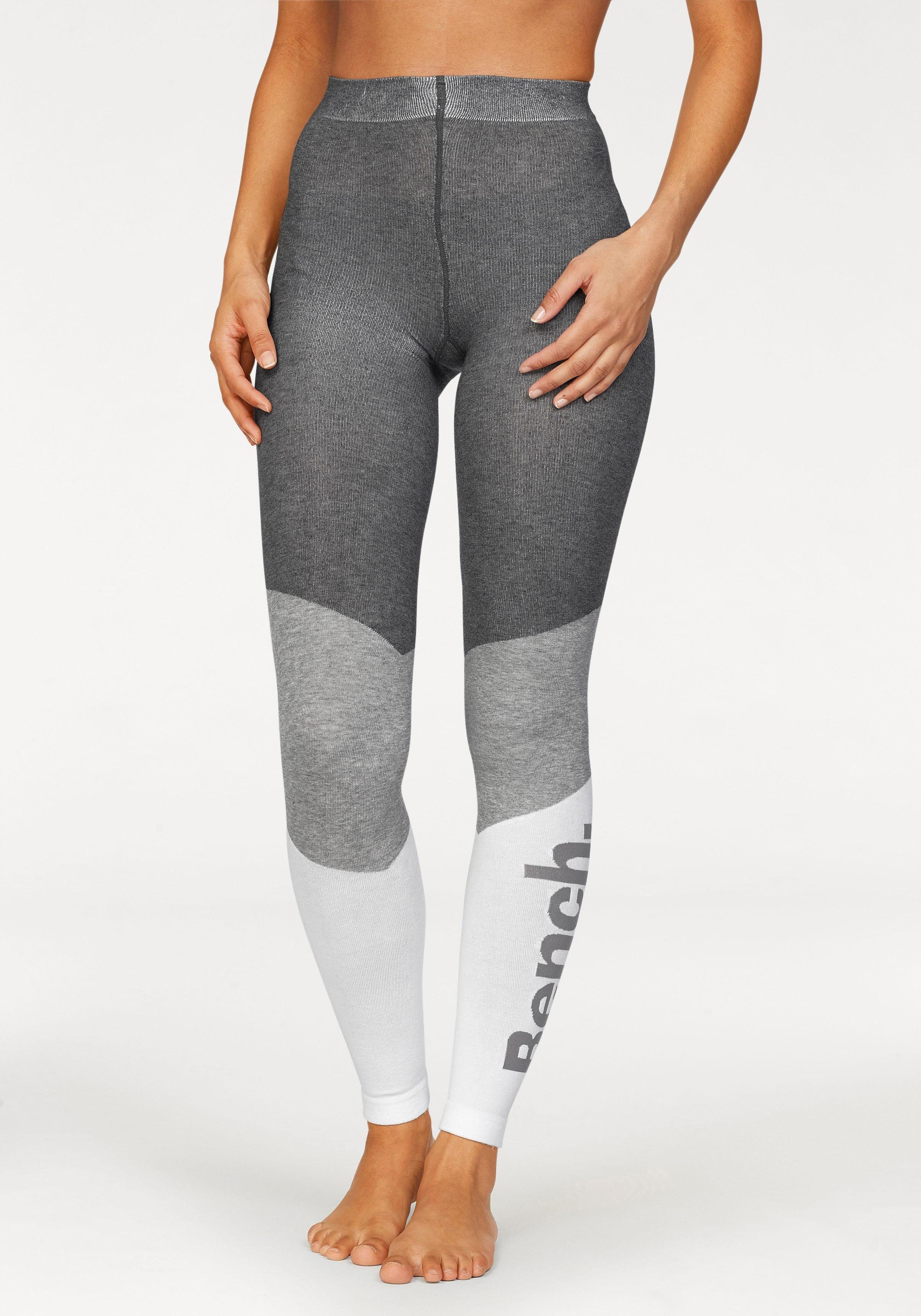 Bench. Strickleggings im sportiven Colorblockdesign