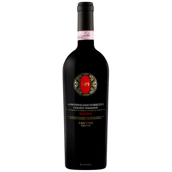 FantiniOpi Montepulciano d'Abruzzo Colline Teramane Riserva 2014