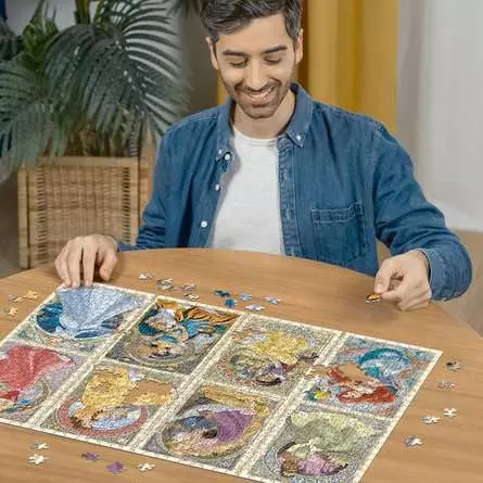 Puzzle 1000 Teile - Princesses Art Nouveau