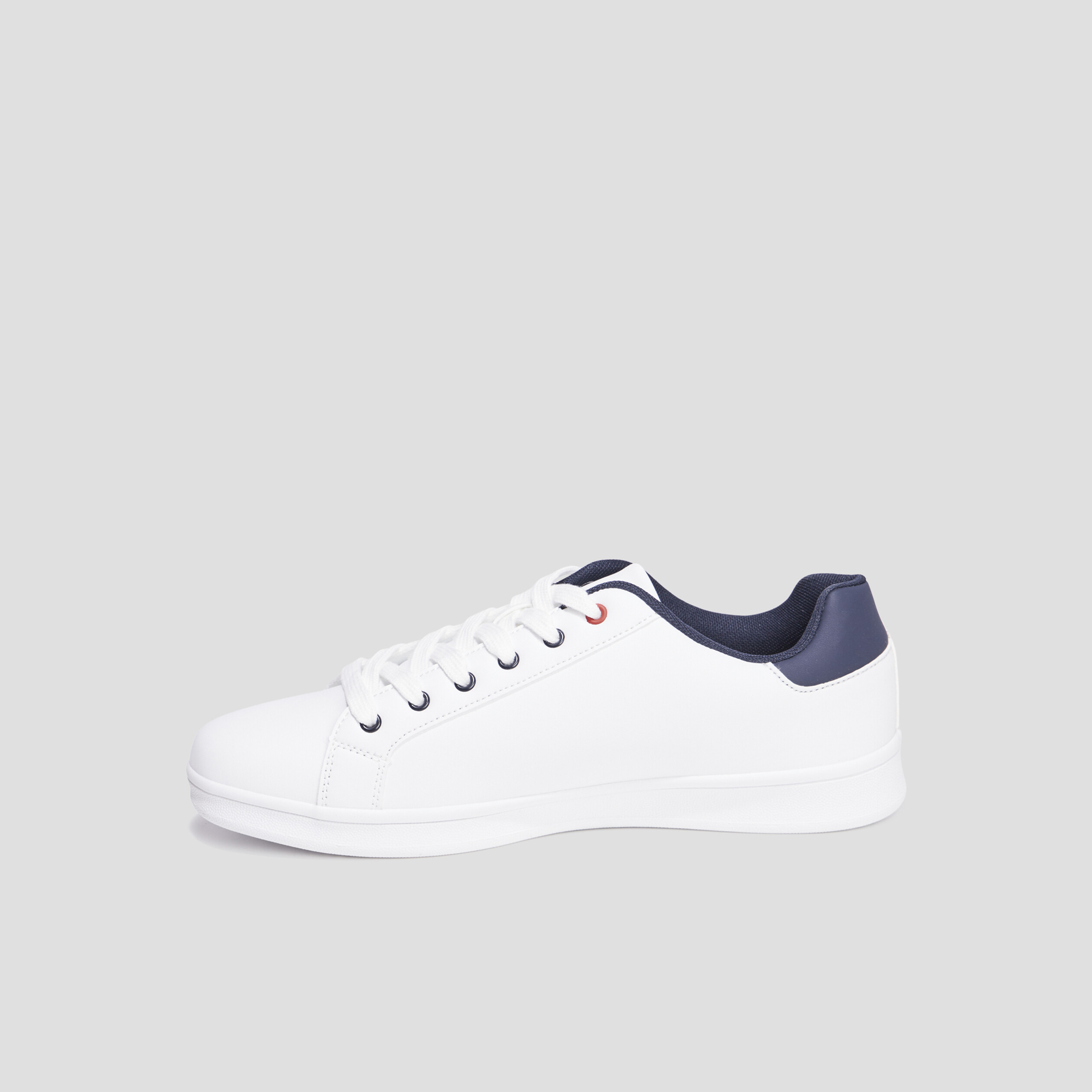 Tennis basses à lacets Creeks Tanix blanc homme | La Halle