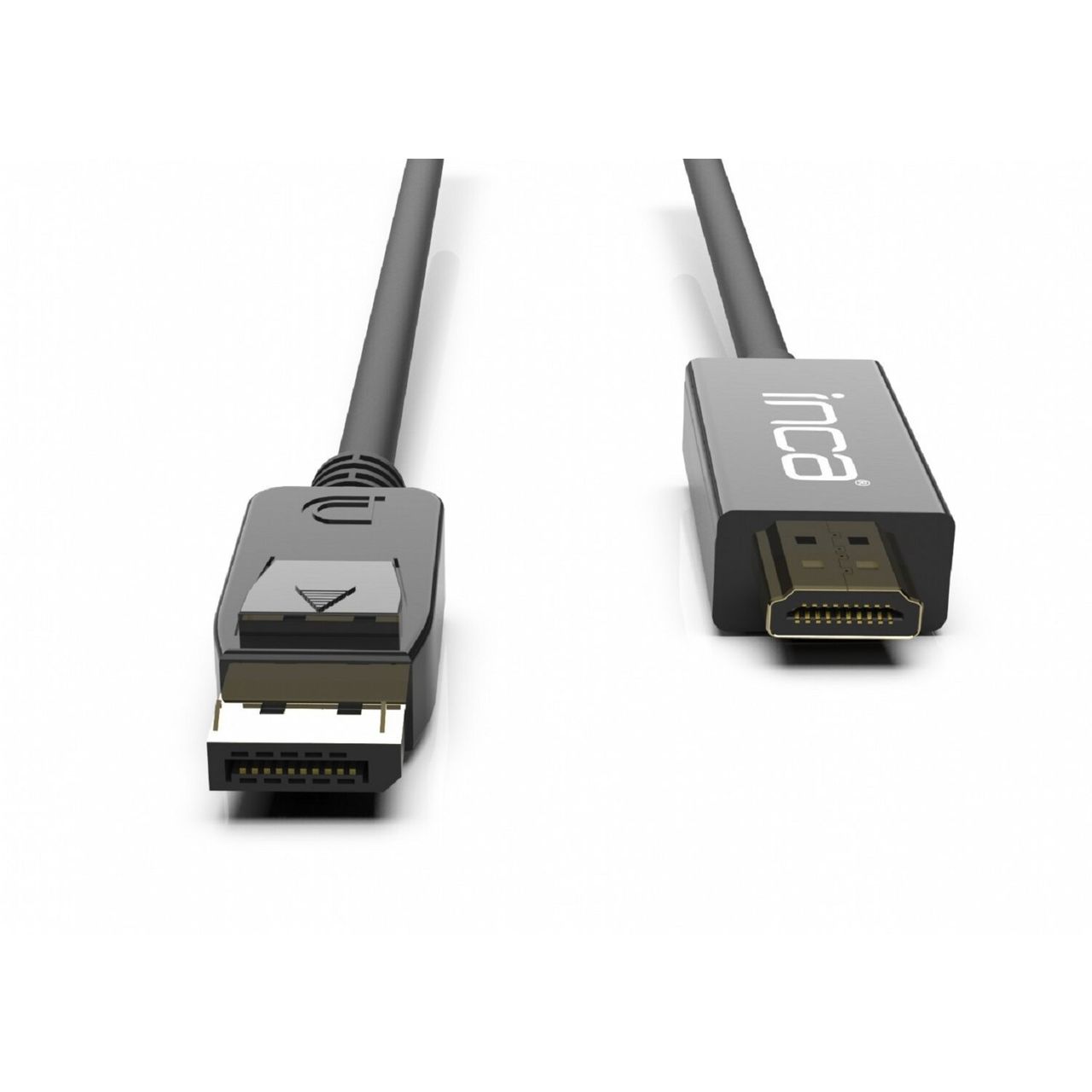 Inca High-Definition Verbindung: 1,8m DisplayPort zu HDMI Kabel für 4K Auflösung (30 Hz), Schwarz