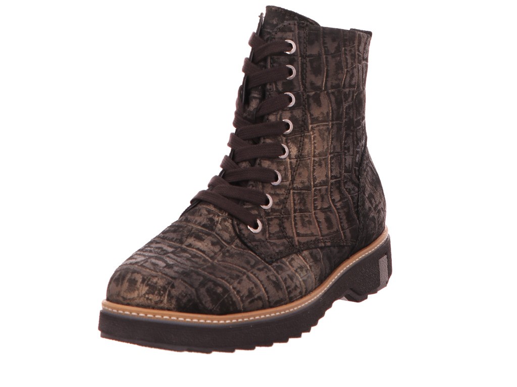 WALDLÄUFER Schnür-Stiefeletten braun Kitomi