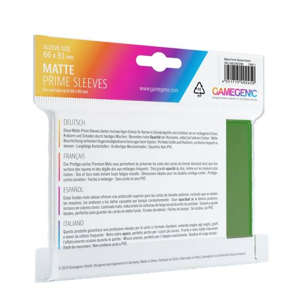 Matte PRIME Sleeves Green