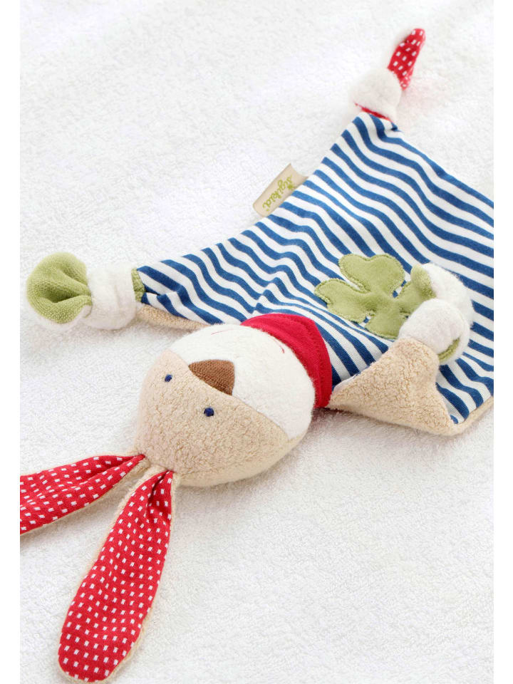 Sigikid Schnuffeltuch Natural Stripes Green in blau günstig kaufen onesize