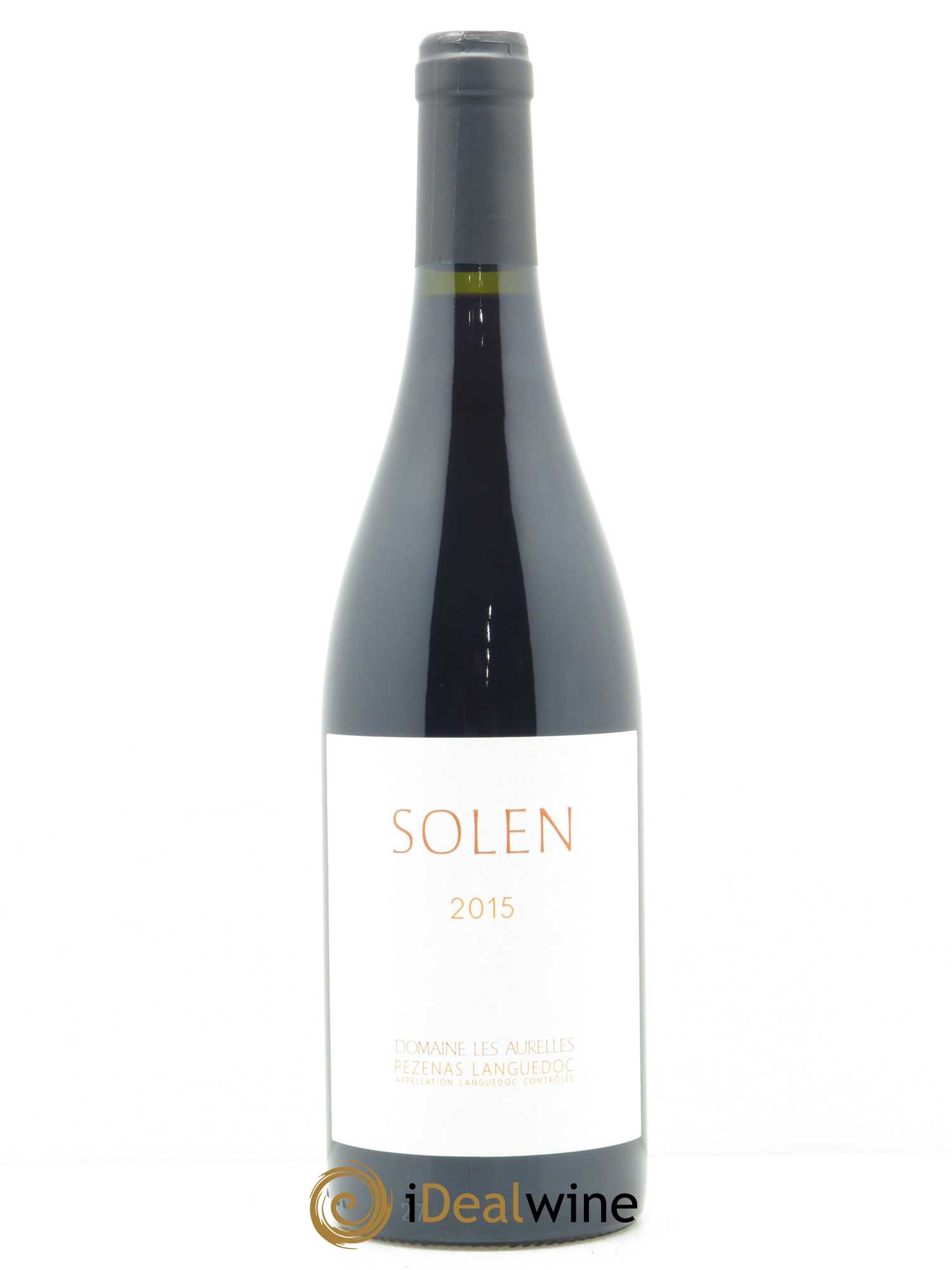 Pézenas Languedoc Solen Domaine les Aurelles - Basile et Caroline Saint-Germain  2015 - Lot de 1 Bouteille