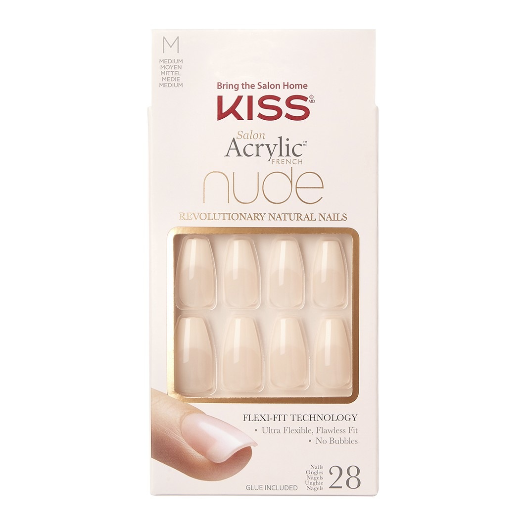 Salon Acrylic Nude Nails - Leilani