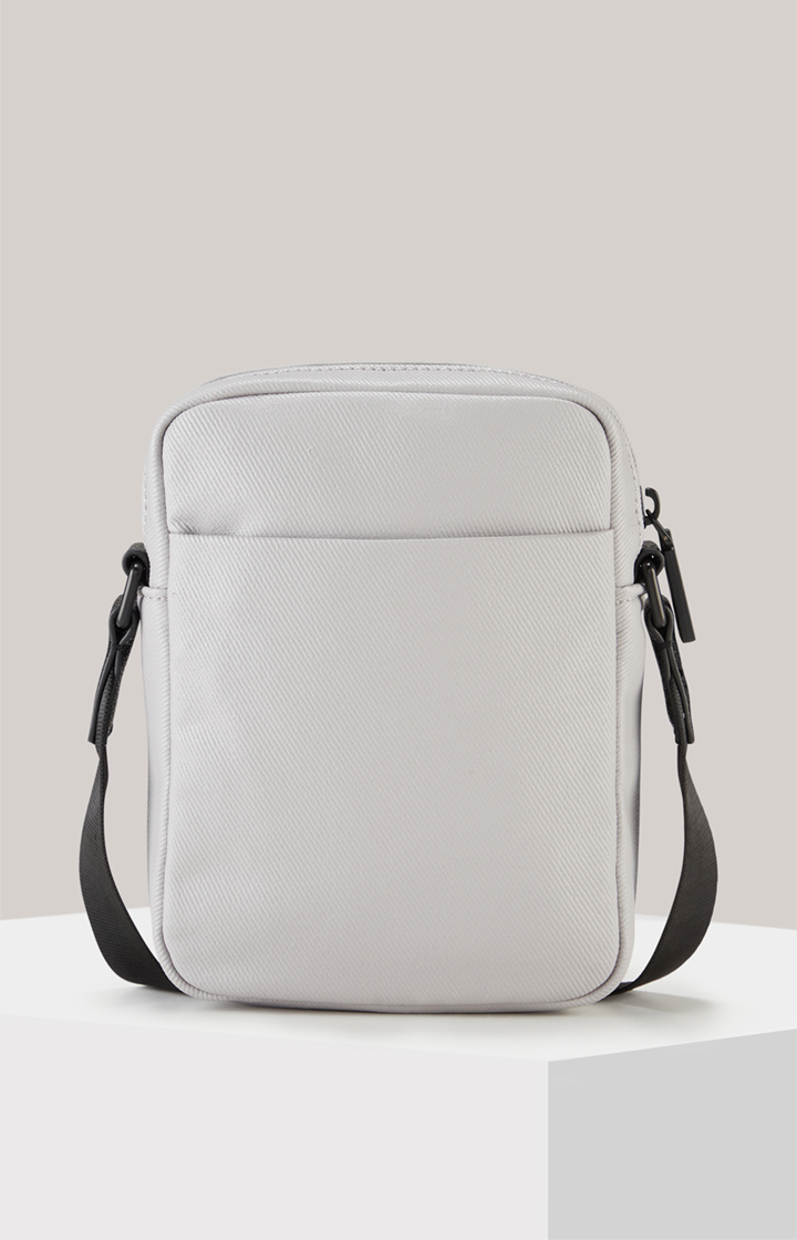 Schultertasche Marcena Rafel in Hellgrau