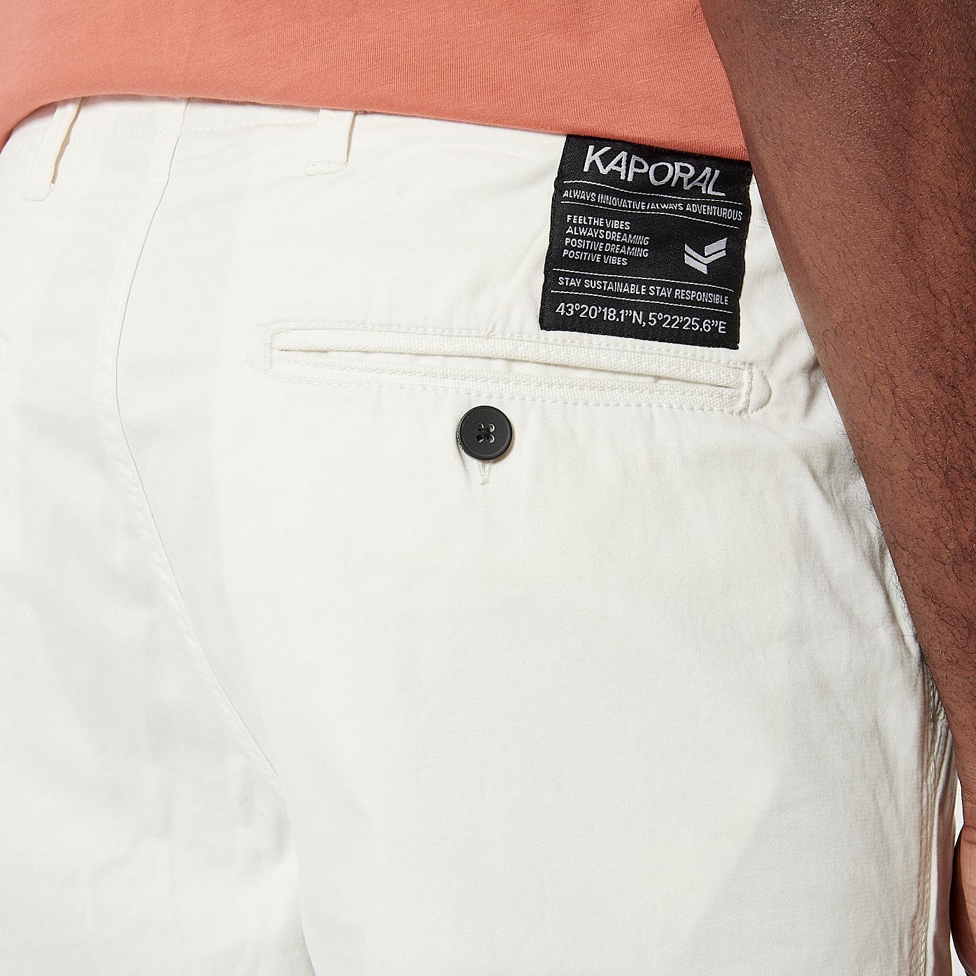 MYLER  Pantalon blanc tapered confort Homme