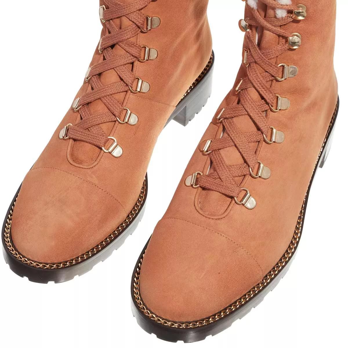 STUART WEITZMAN Stiefeletten braun Schnürstiefel