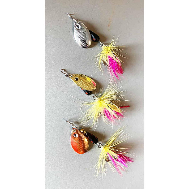 Villfisken Spinnere 3-pk 6 g, Femunden, Villfisken