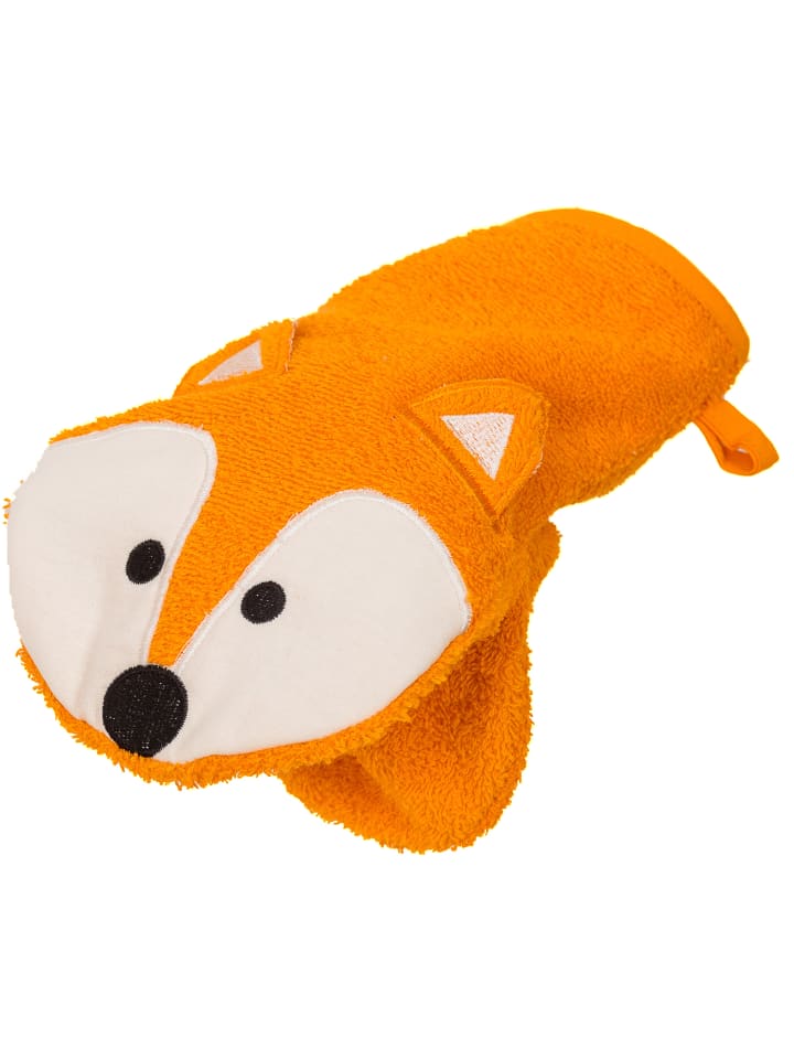 Smithy Smithy Waschhandschuhe Füchse los orange in orange günstig kaufen 16 x 21 cm
