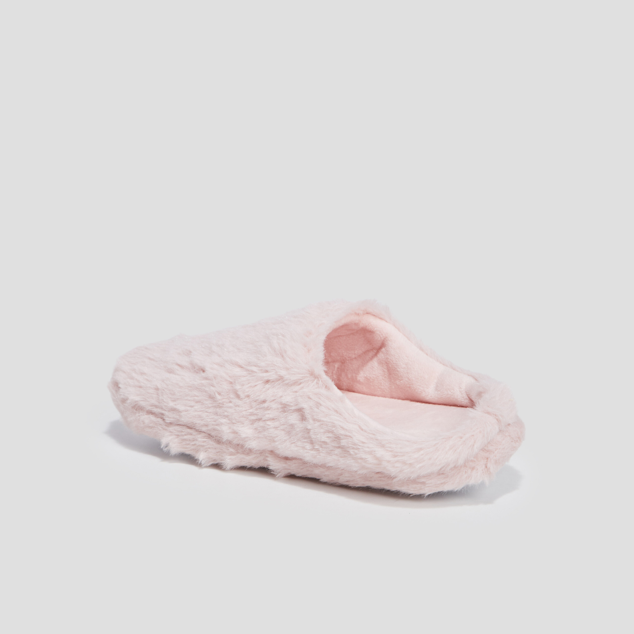 Chaussons mules rose femme | La Halle