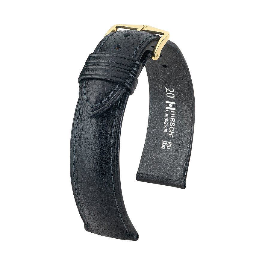 Hirsch Lederband Camelgrain