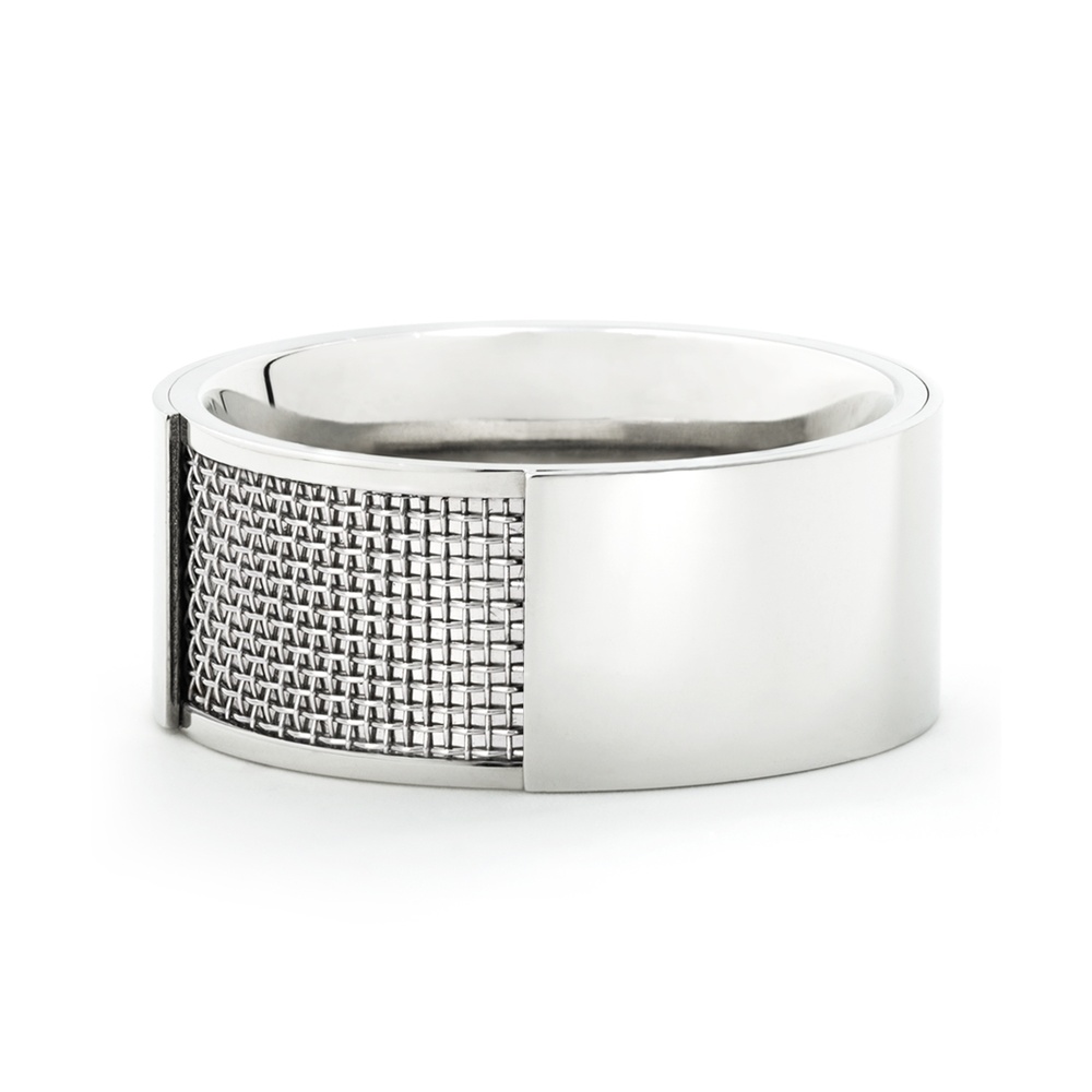 Pippa&Jean Bague en acier inoxydé Acier inoxydable en Argent Bague