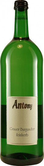 2021 Grauer Burgunder feinherb 1,0 L - Weingut Antony