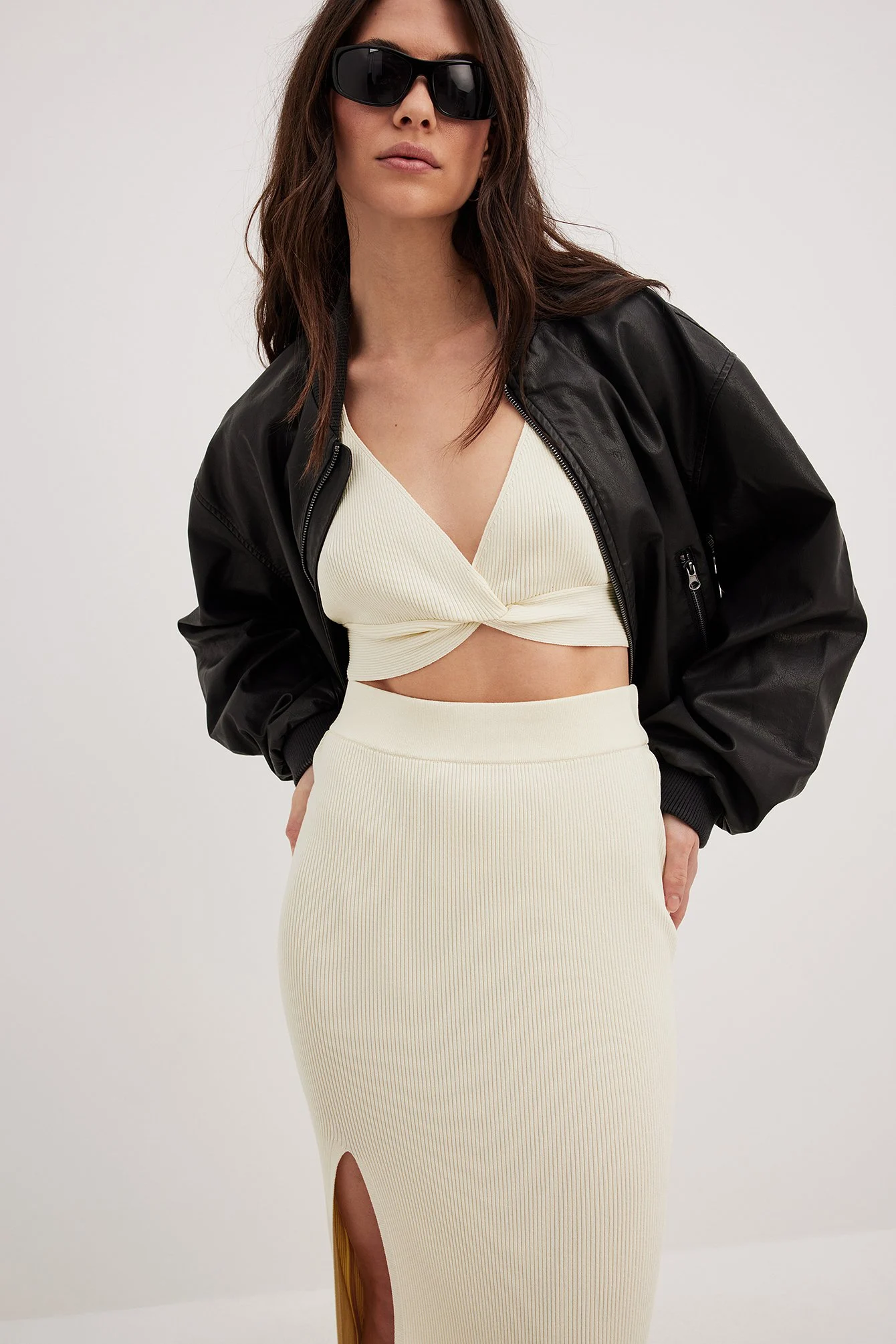 Feingestrickte Bralette