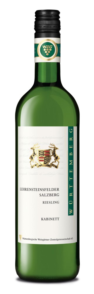 Württembergische WZG Lehrensteinsfelder Salzberg Riesling Kabinett 0,75L 6er Karton