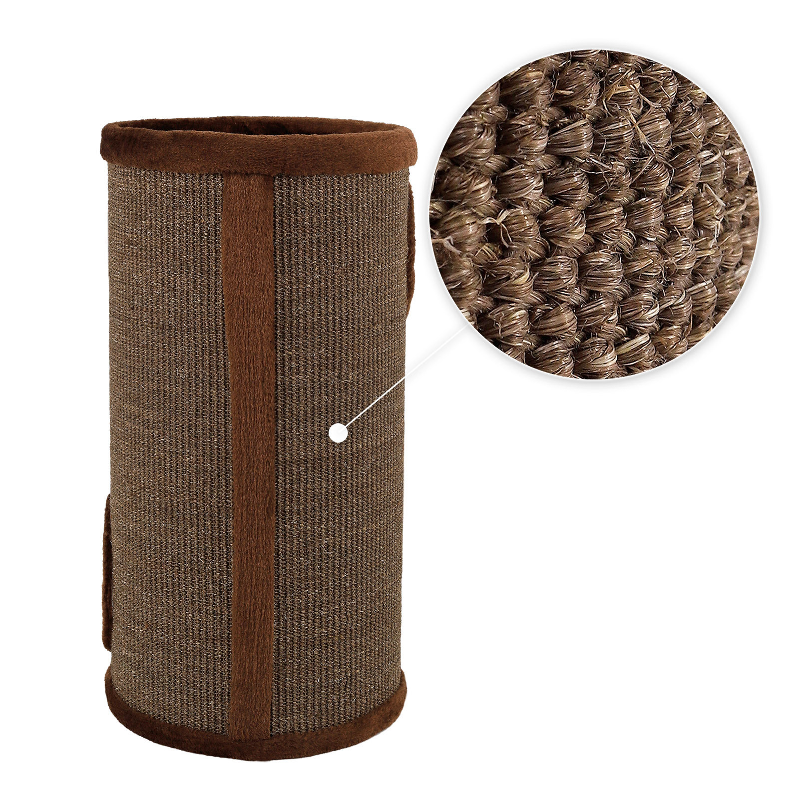 Lionto Kratztonnen Lionto 70cm Kratztonne mit Sisal braun