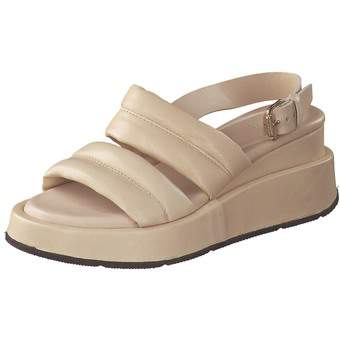 Mjus Plus Keilsandale in beige