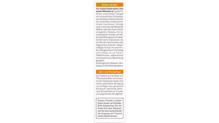 WELEDA ZAHNPFLEGE Kinder-Zahngel 50 ml