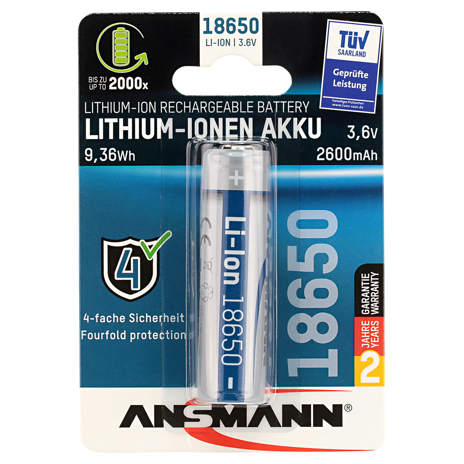 Ansmann Li-Ion-Akku