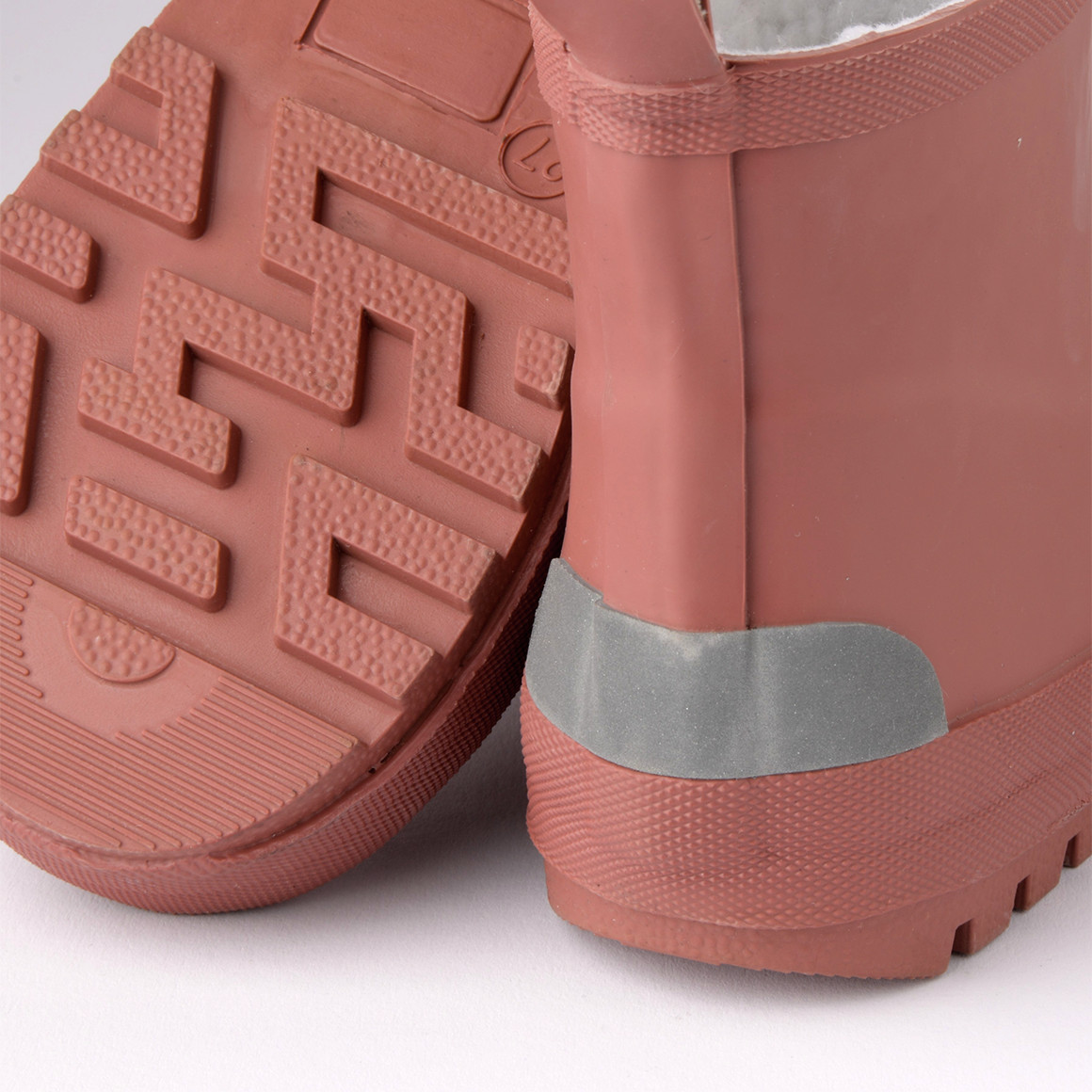 Kinder Gummistiefel mit Plüschfutter