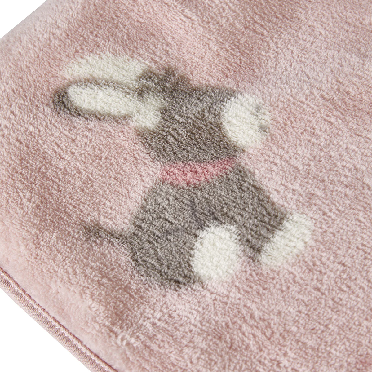 Babydecke Esel Emmi Girl mit Allover-Motiv in rosa