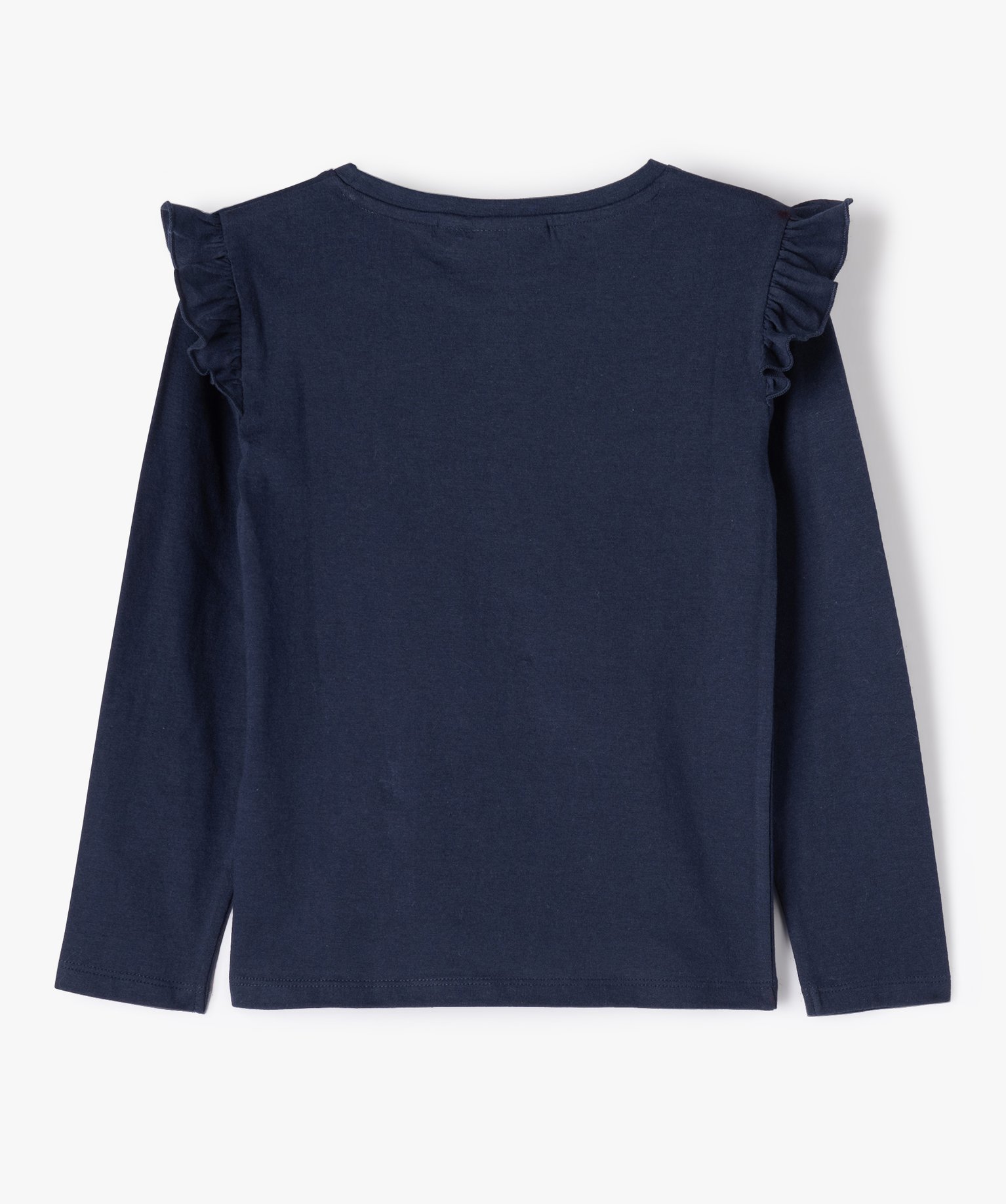Tee-shirt fille à manches longues imprimé Hedwige - Harry ... marine | GEMO