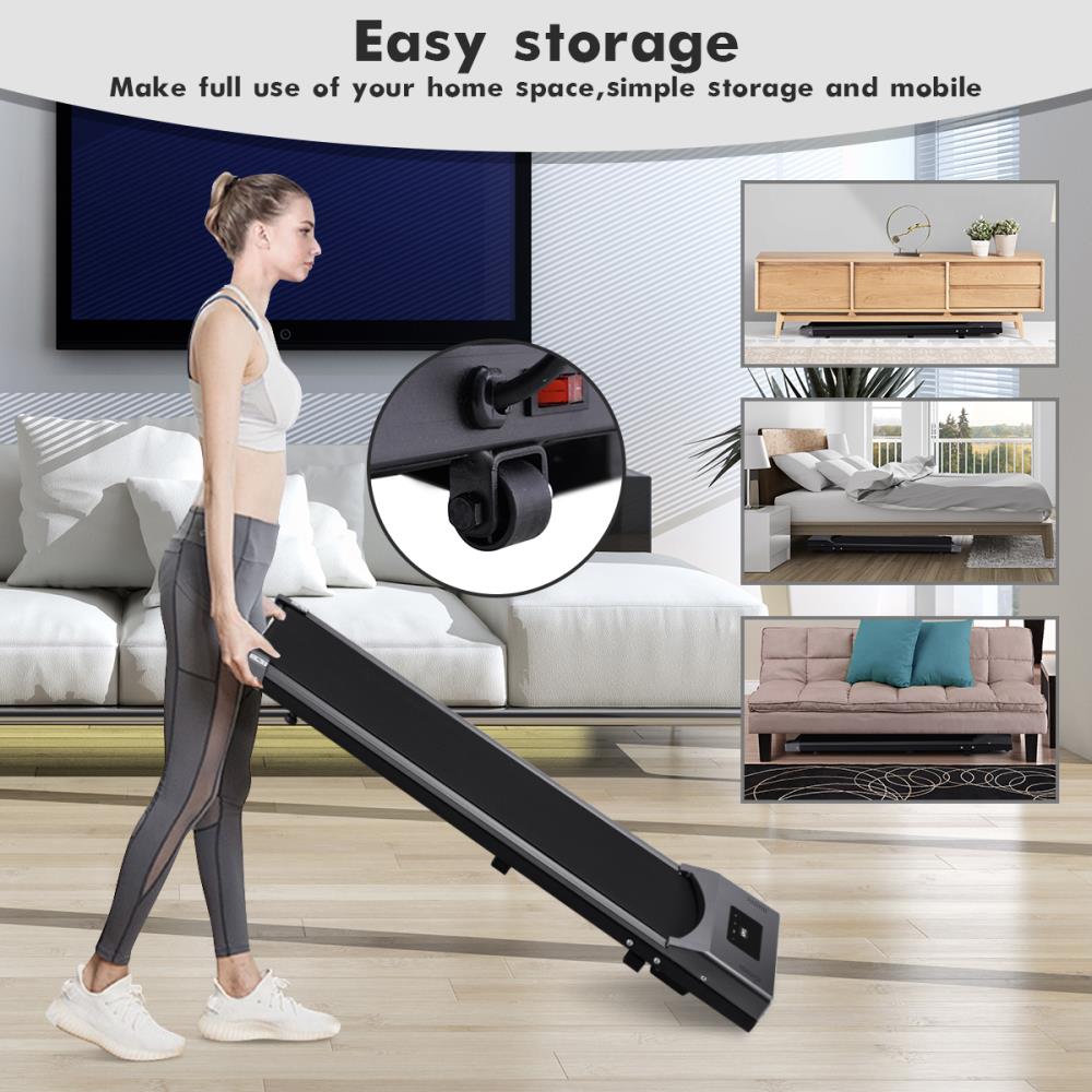 FUFU&GAGA Folding Treadmill LED Foldable Treadmill