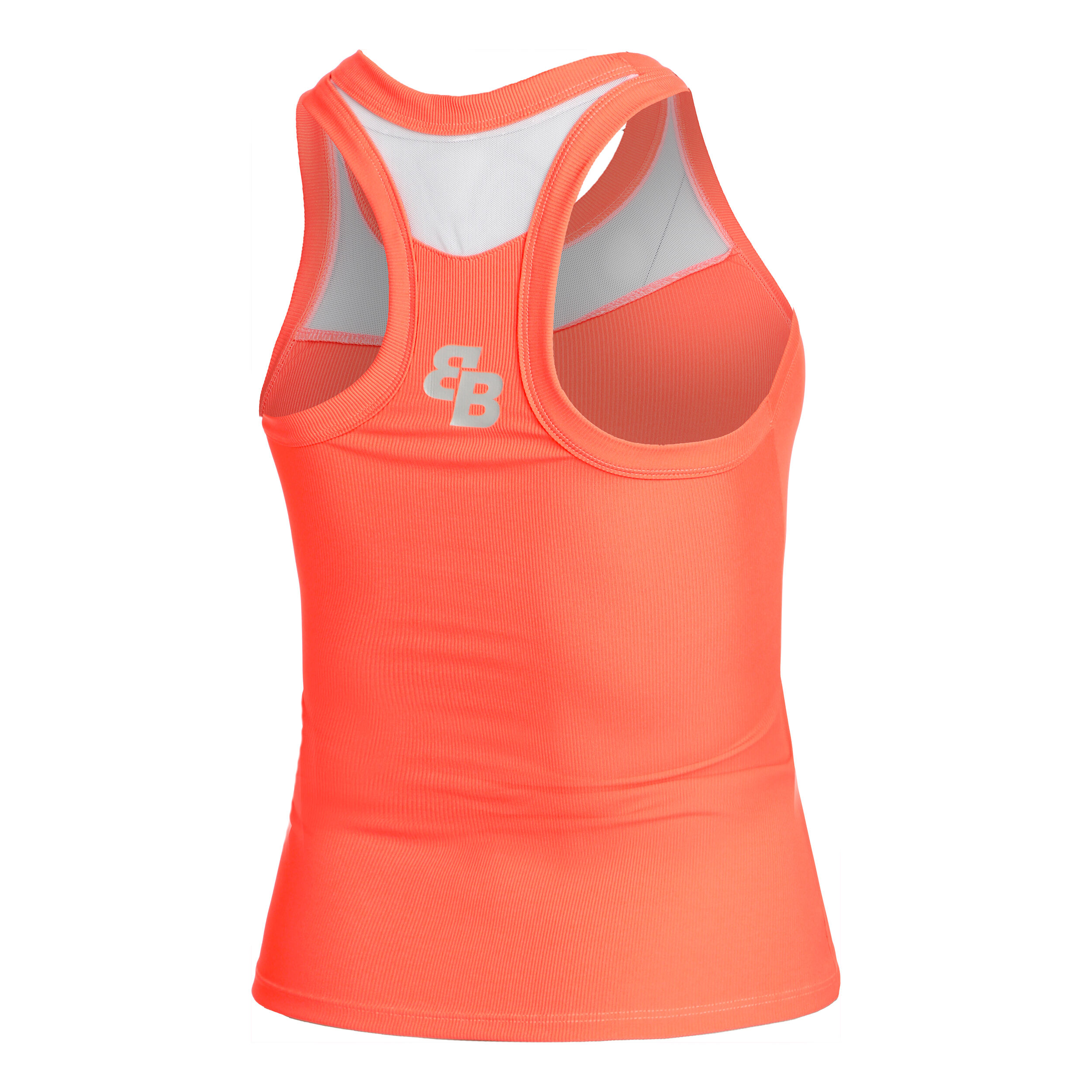 Isleta Tank-Top Damen - Koralle, Weiß