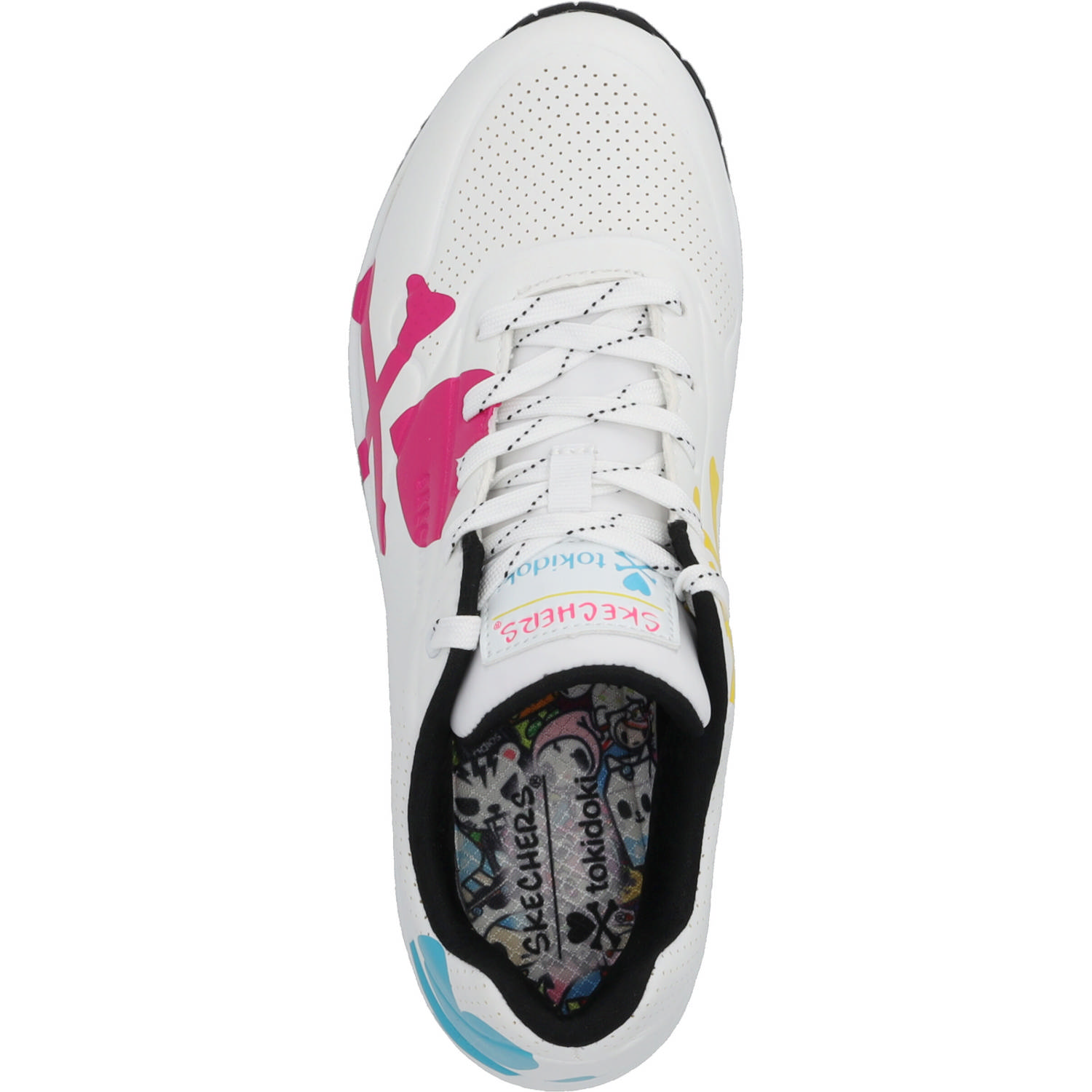 Skechers 155227, Sneakers Low, Damen, WEIß