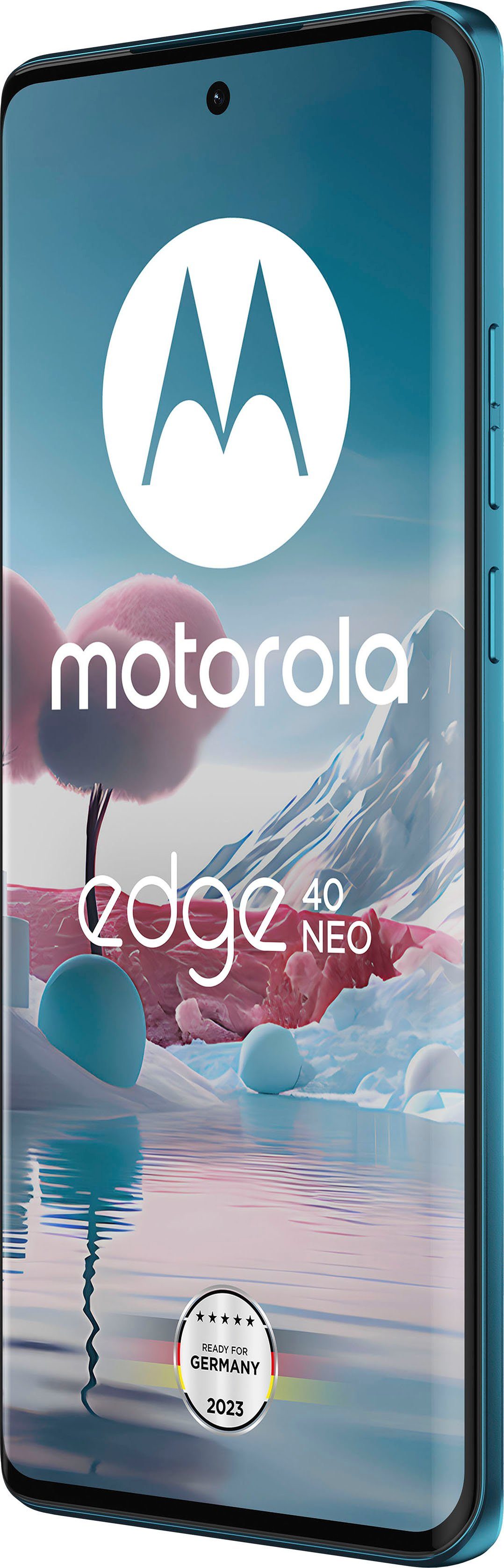 Motorola edge 40 neo, 256 GB Smartphone (16,64 cm/6,55 Zoll, 256 GB Speicherplatz, 50 MP Kamera)