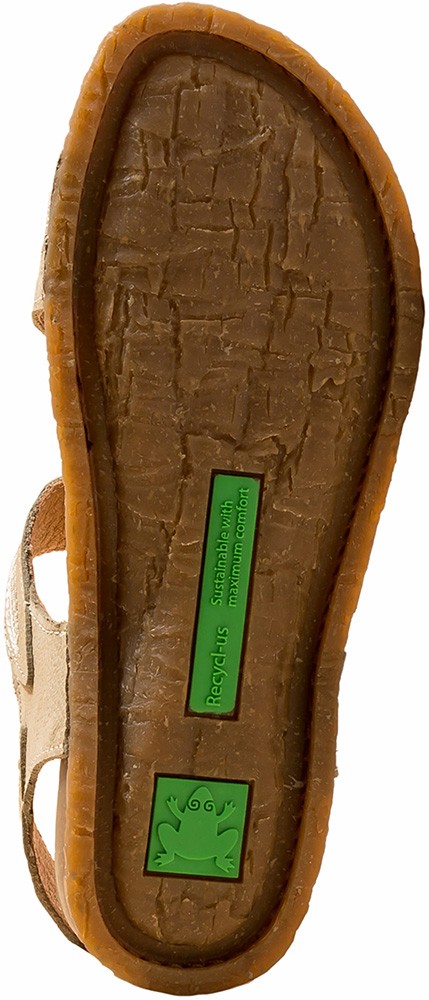 EL NATURALISTA Riemchen Sandalen khaki