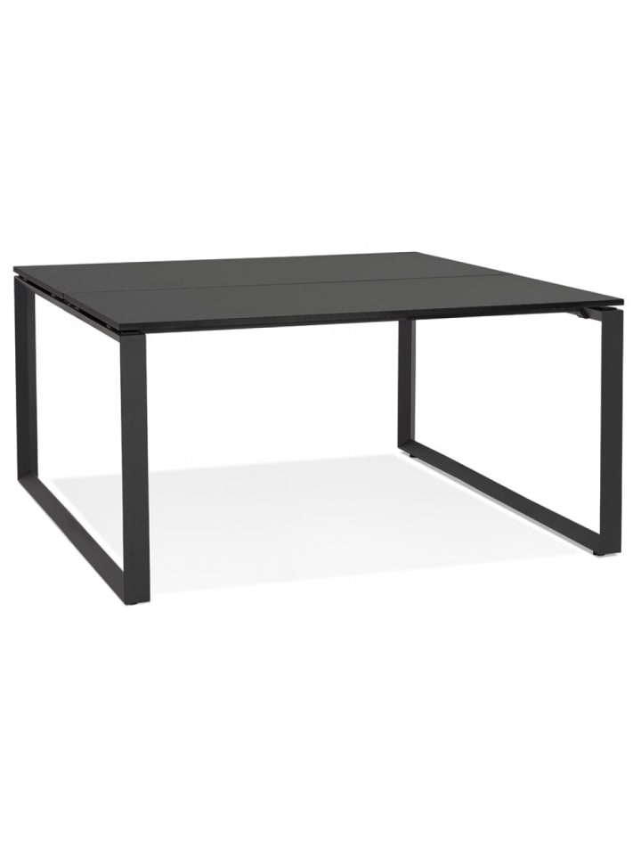 KADIMA DESIGN Schreibtischbank BAKUS SQUARE | Modernes Design in Schwarz günstig kaufen