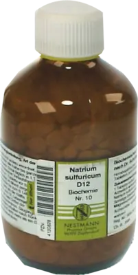 BIOCHEMIE 10 Natrium sulfuricum D 12 Tabletten  1000 St  Tabletten