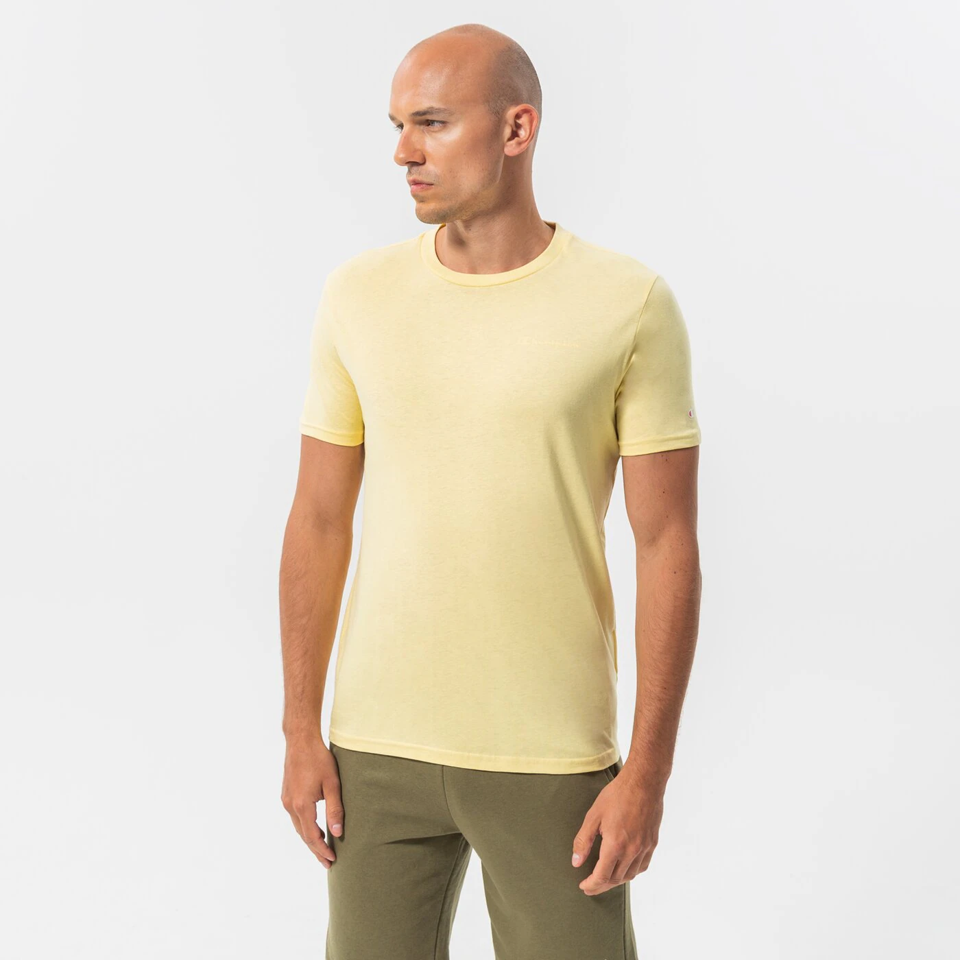 CHAMPION T-SHIRT CREWNECK T-SHIRT Gelb