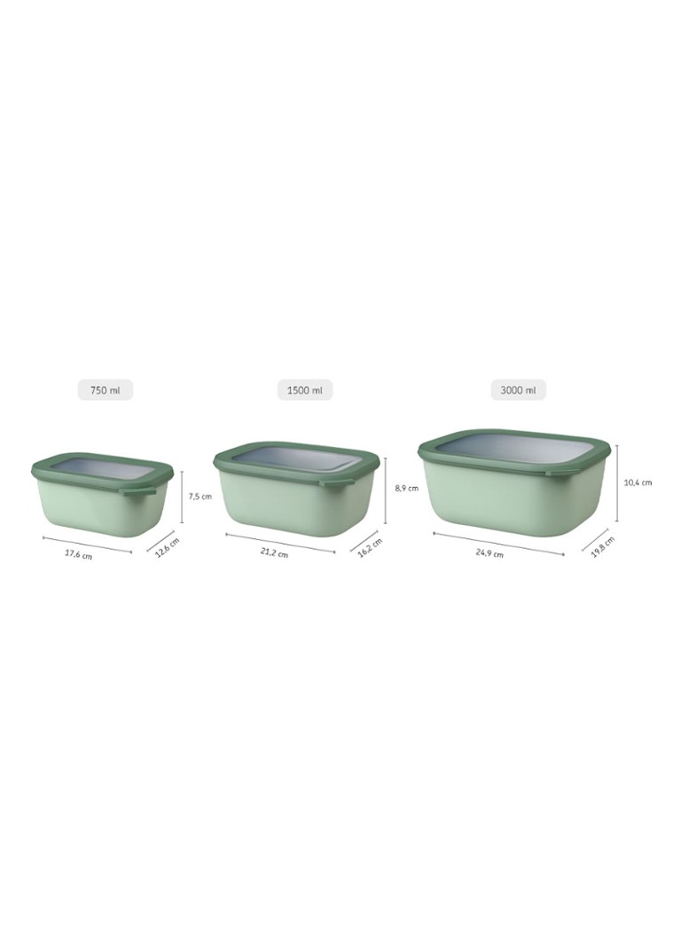 Mepal Multi-bowl Cirqula food storage container 75 cl