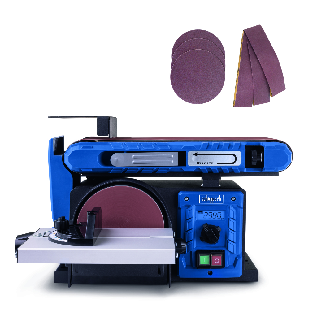 Scheppach Band-und Tellerschleifer BTS900 Vario