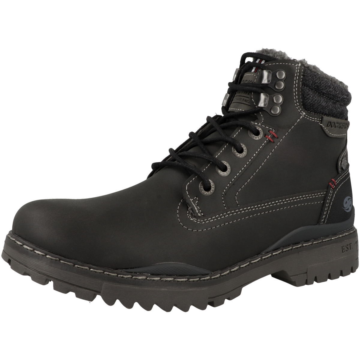 Dockers by Gerli 47LY101 Schnürboots schwarz