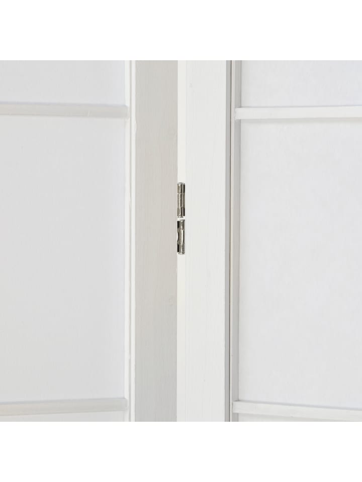 Homestyle4u 5-tlg. Paravent Shoji in Weiß 220x175 cm günstig kaufen onesize
