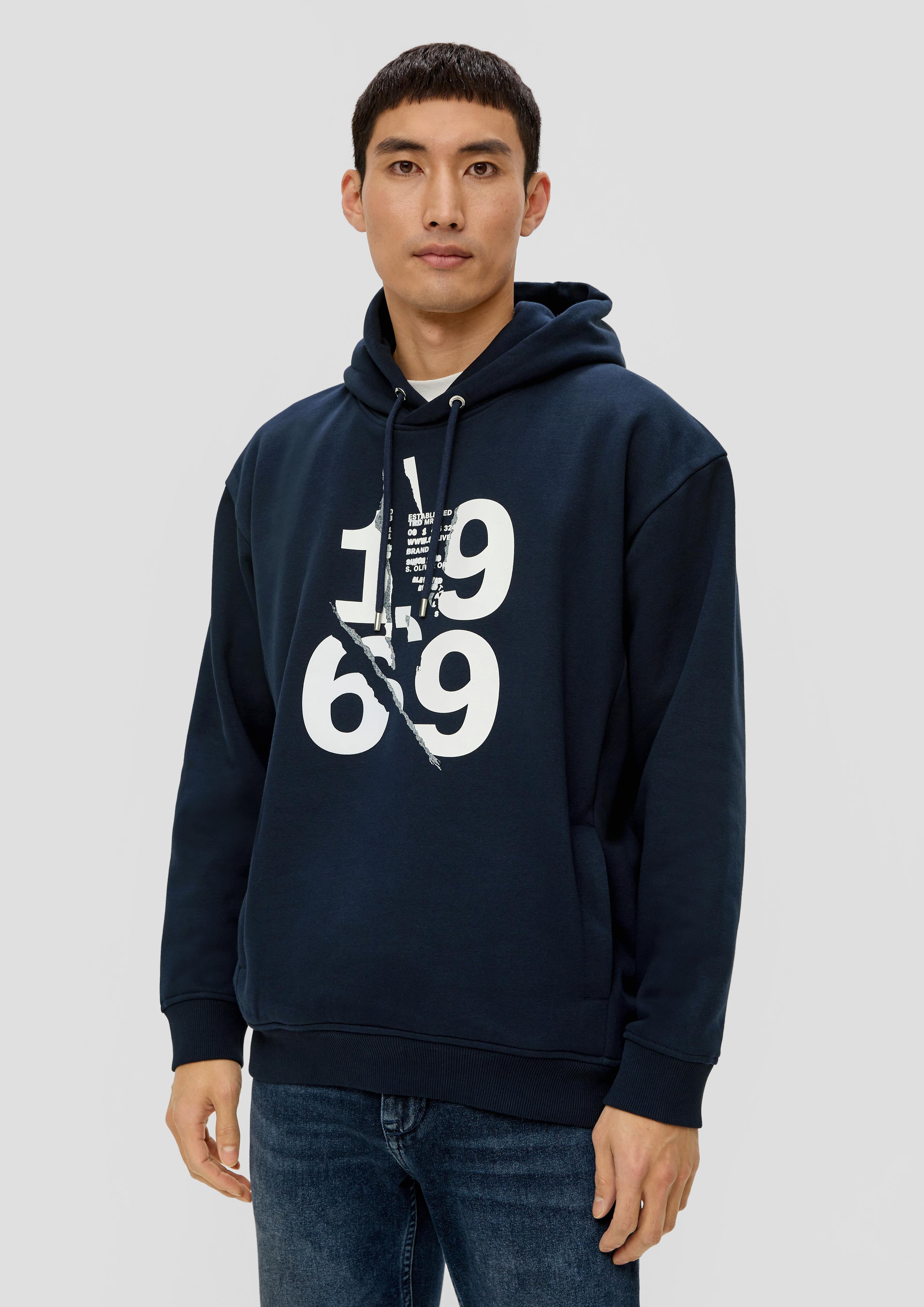 Kapuzensweater mit Frontprint  2138658-59D2