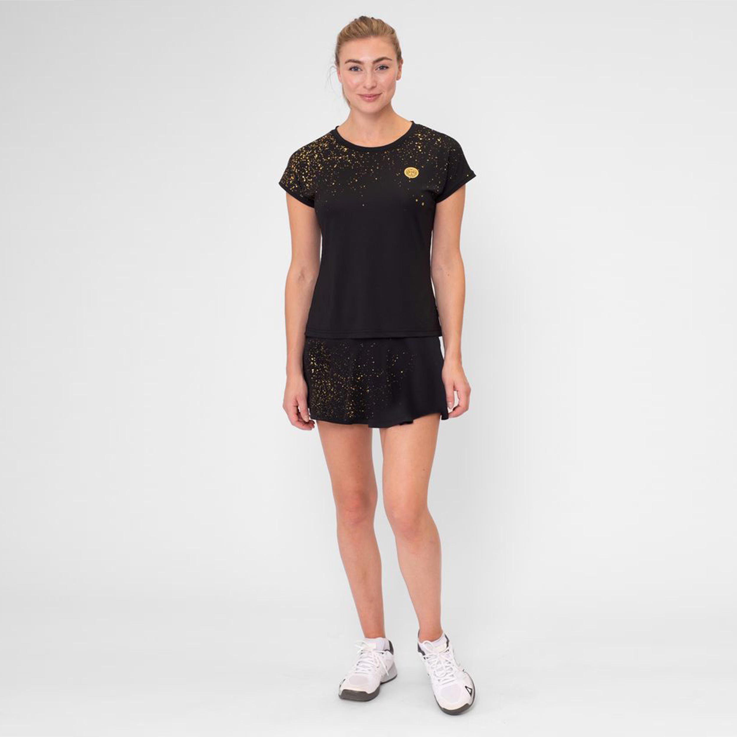 Paris 2024 T-Shirt Damen - Schwarz, Gold