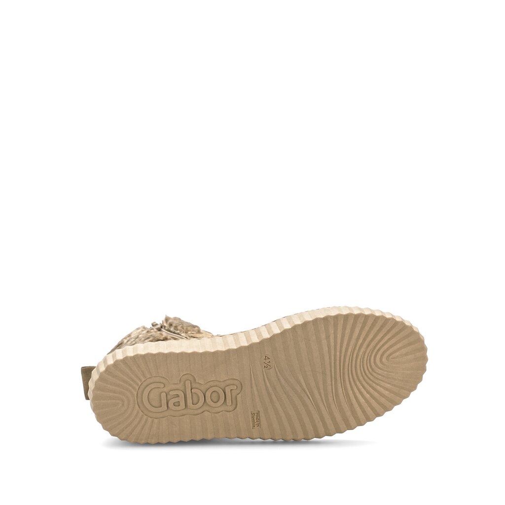 Gabor fashion Schnürstiefelette braun