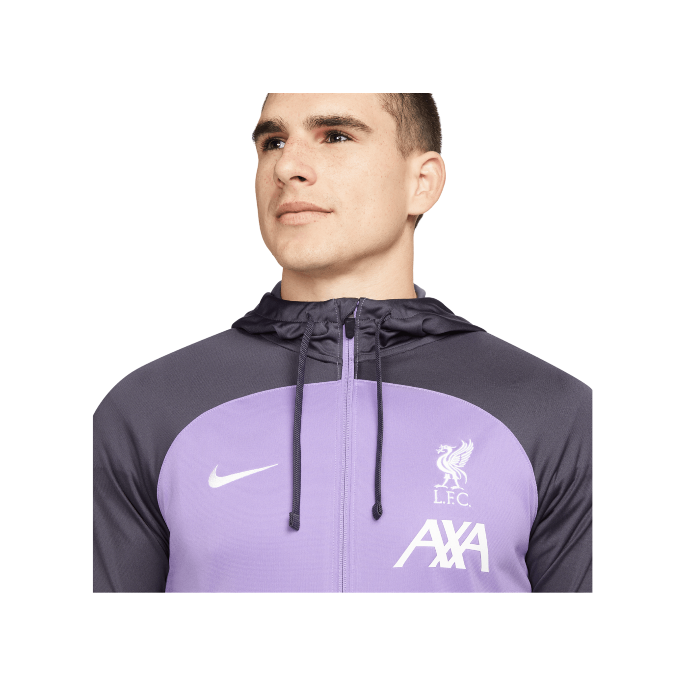 Nike FC Liverpool Strike Trainingsjacke Lila F568