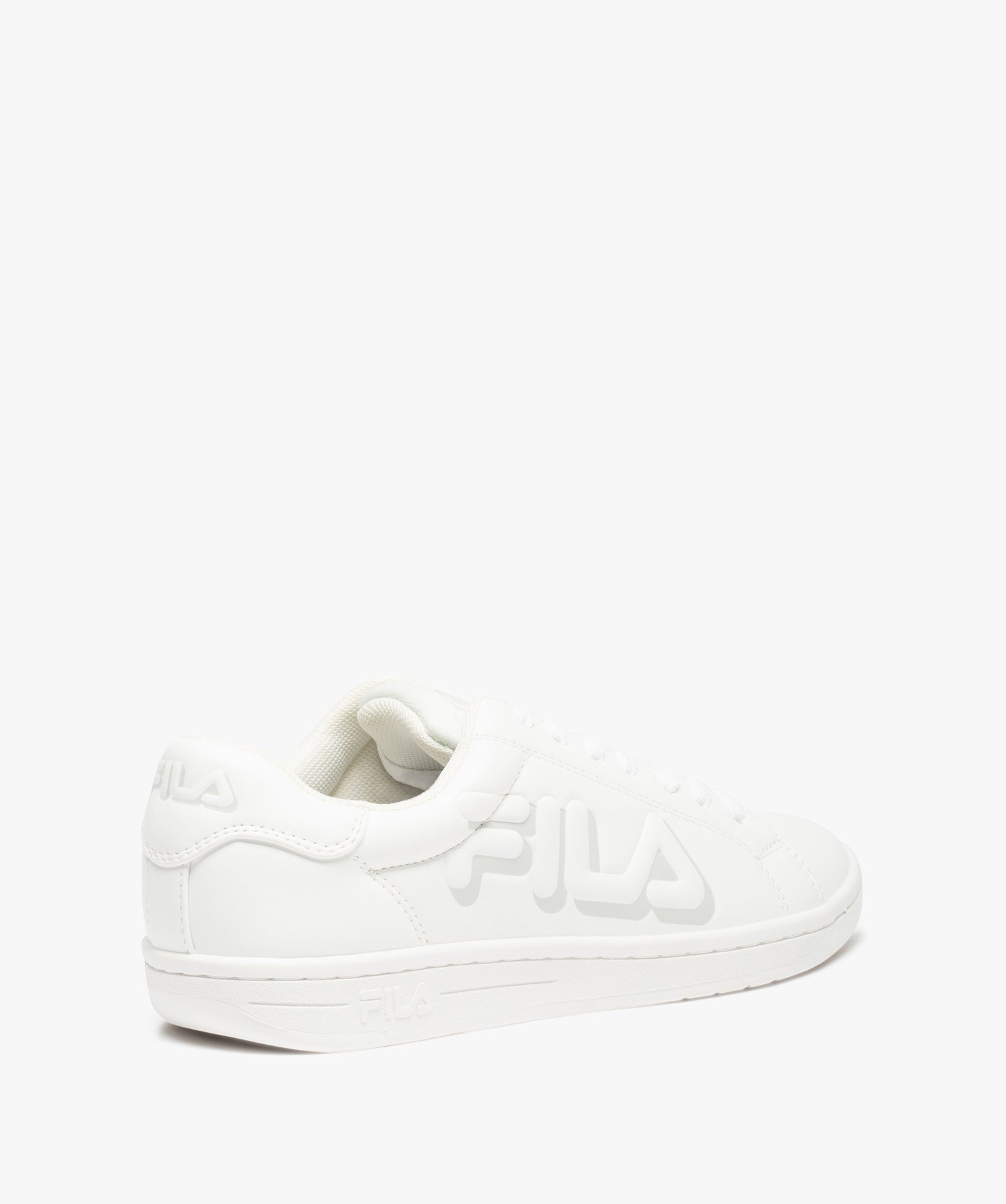 Baskets Garçon unies à lacets – Fila Cross Court blanc | GEMO