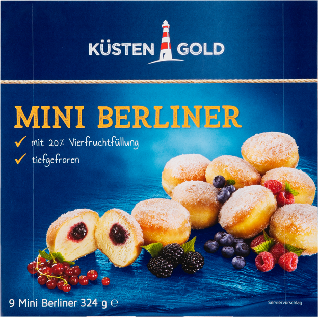 Küstengold Mini Berliner