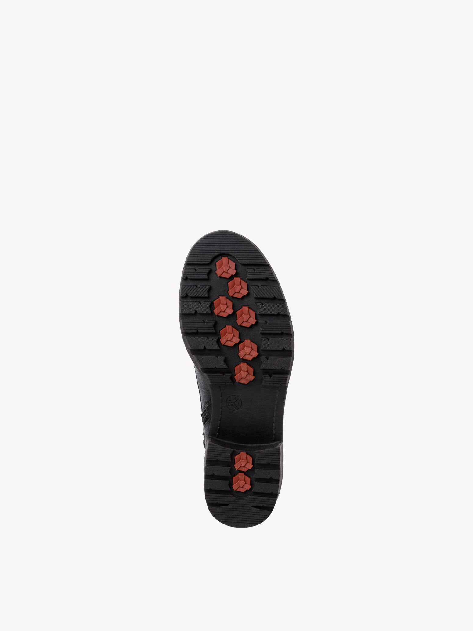 Bottine en cuir - noir
