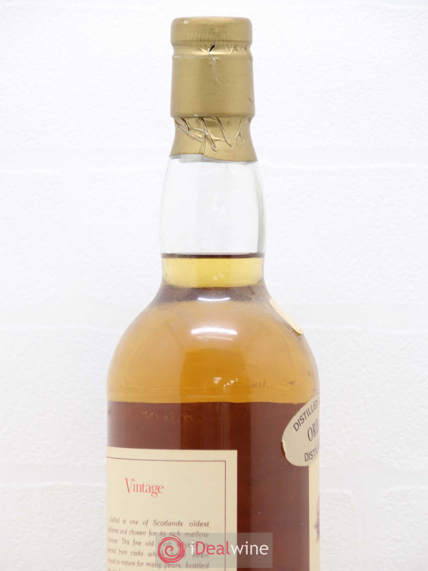 Whisky Whisky Vintage distilled at ORD Distillery 1970 - Lot de 1 Bouteille